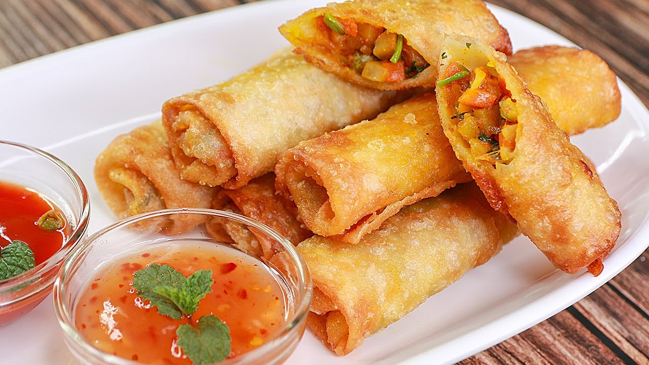 Veg Fried Roll