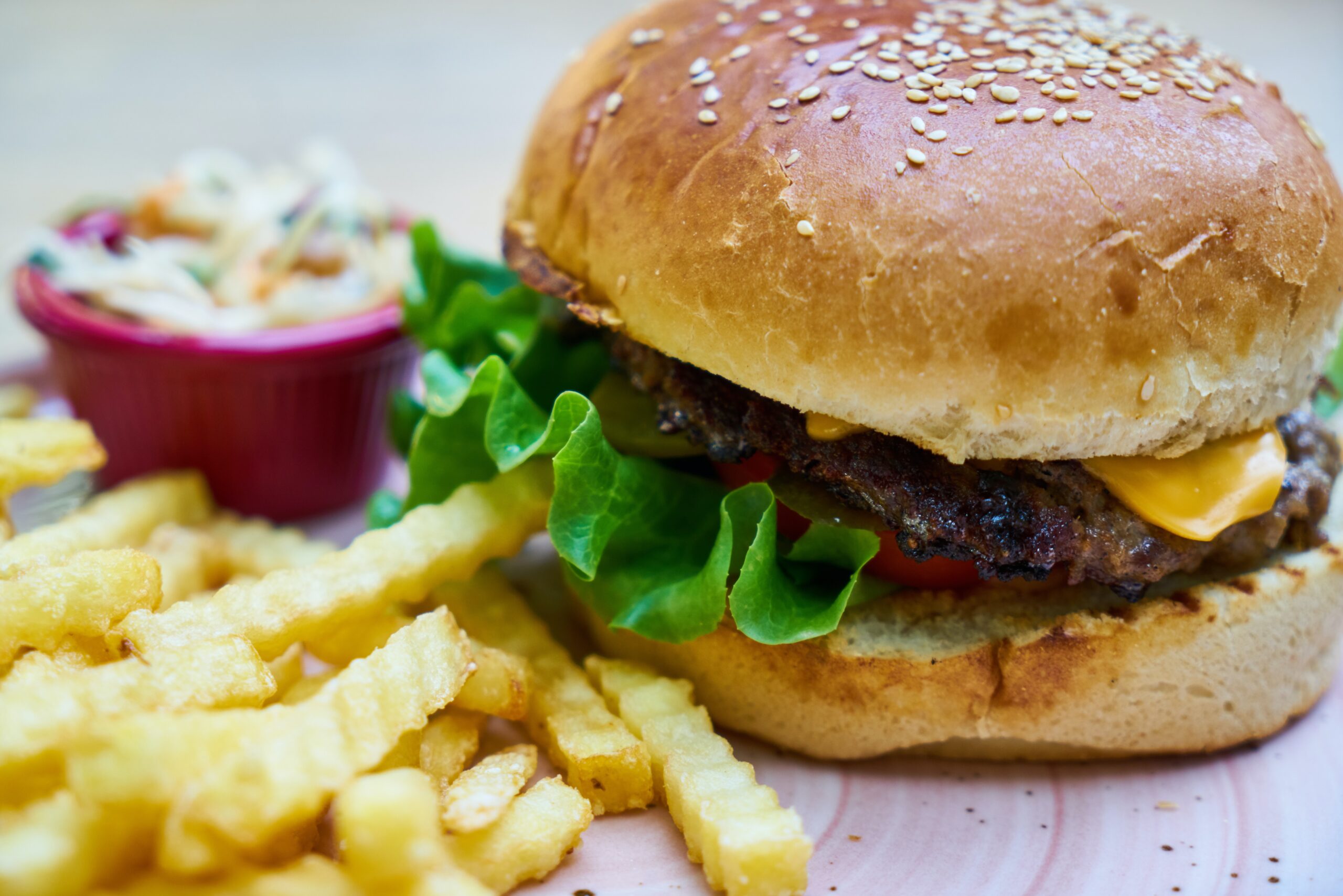 Veg Fries Burger