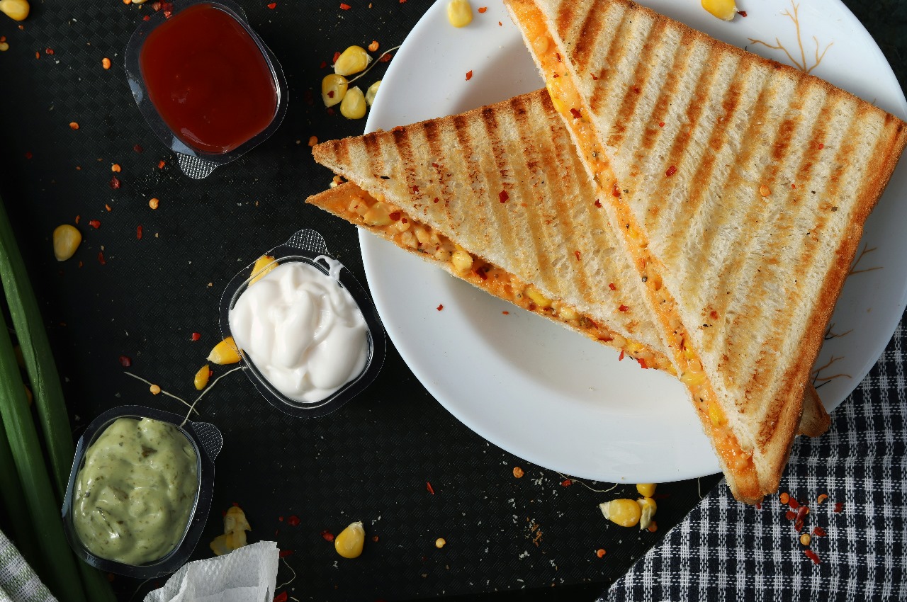 veg cheese sandwich