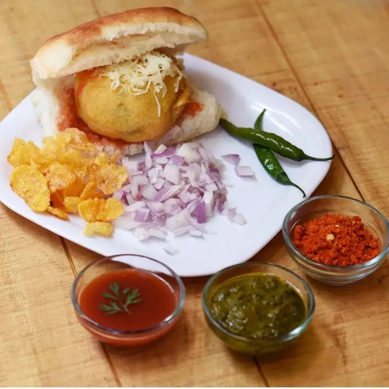 Cheese Vada Pav